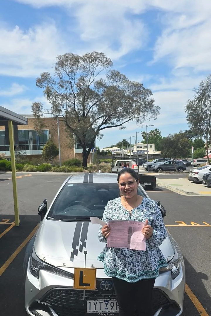 First Time Pass — Freshers Driving School student