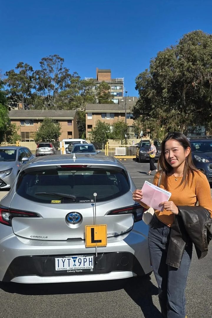 Freshers Driving School pass wall student