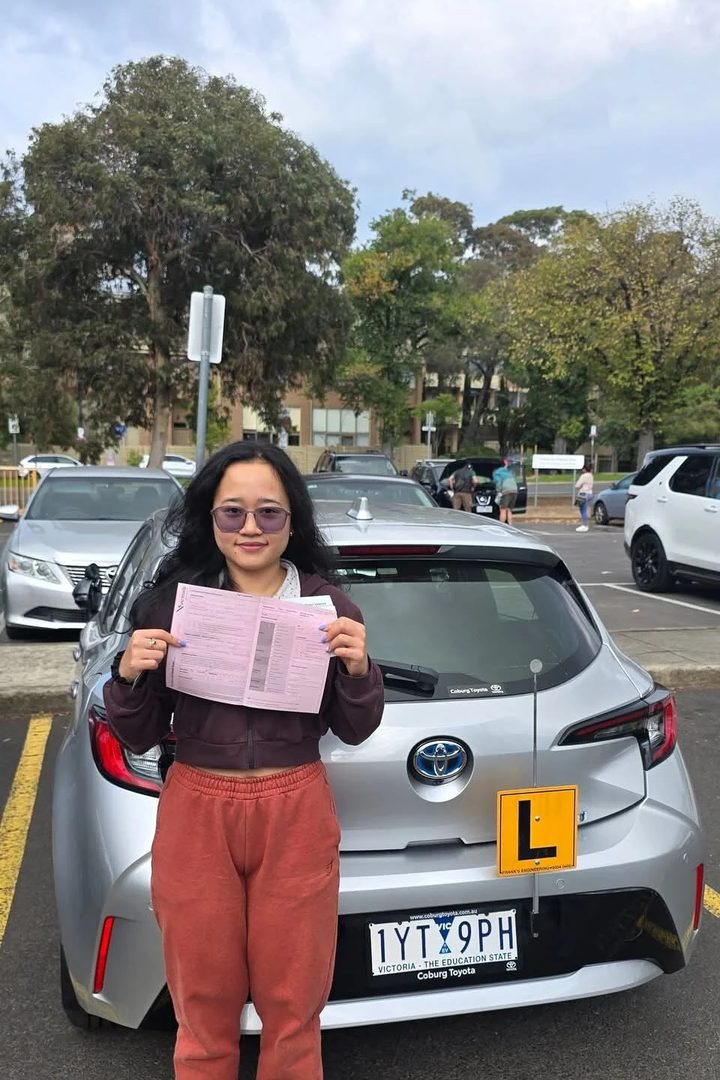 First Time Pass — Freshers Driving School student