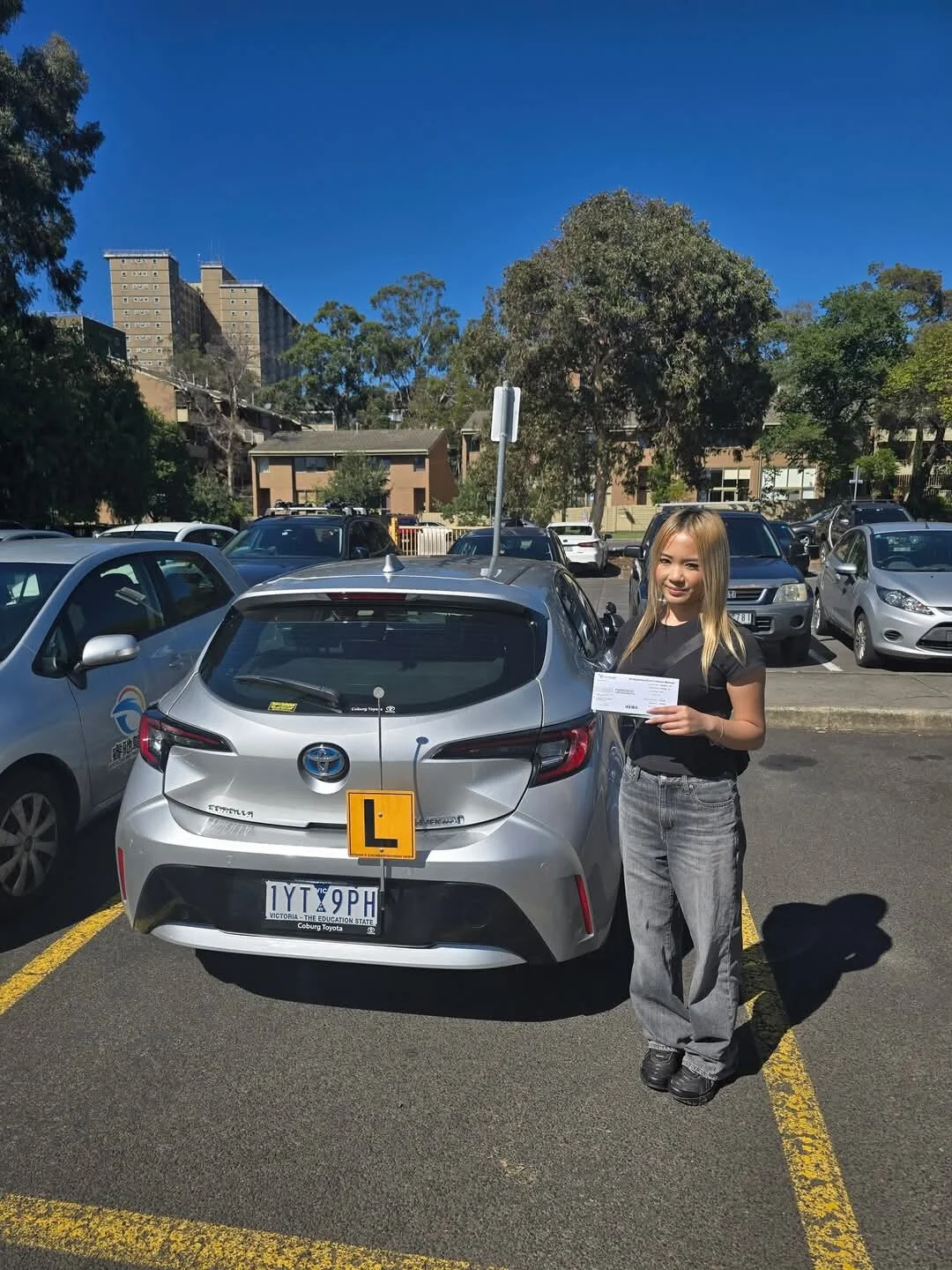 Freshers Driving School Melbourne pass wall