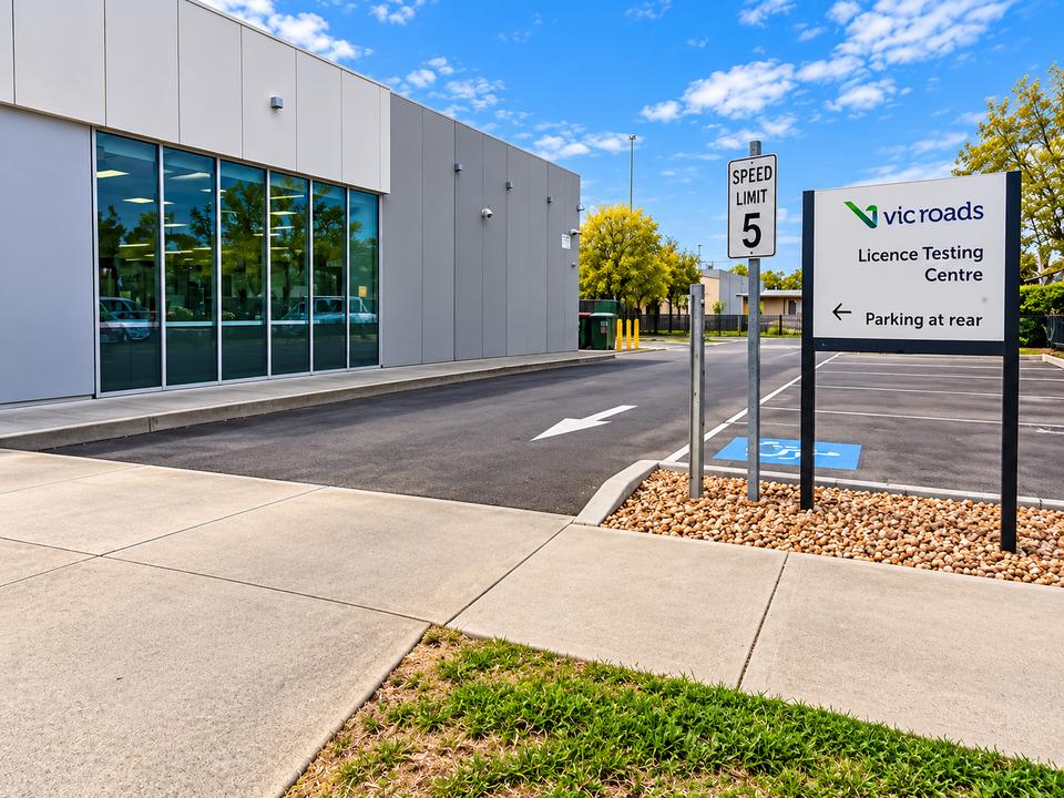 VicRoads Werribee test centre at 205 Watton St, Werribee — driving test car hire with Freshers Driving School